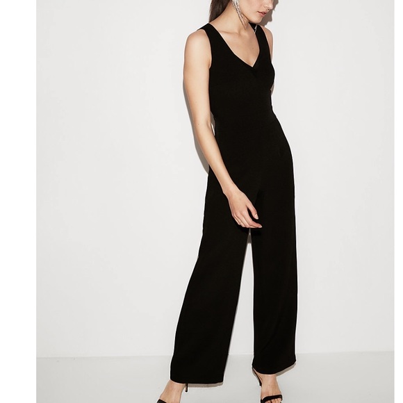 mesh leg jumpsuit